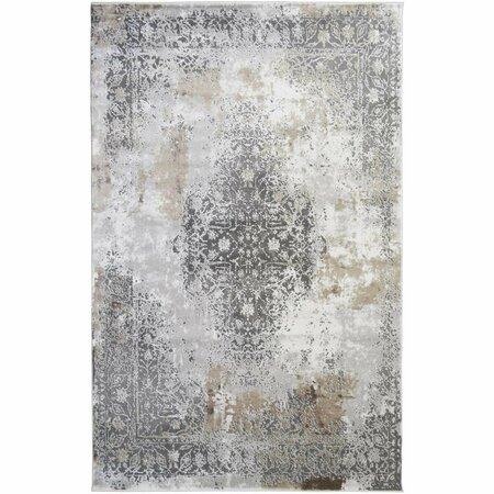 SLEEP EZ 5 ft. 3 in. x 7 ft. 3 in. Everest Olympia Area Rug - Gold SL3077023
